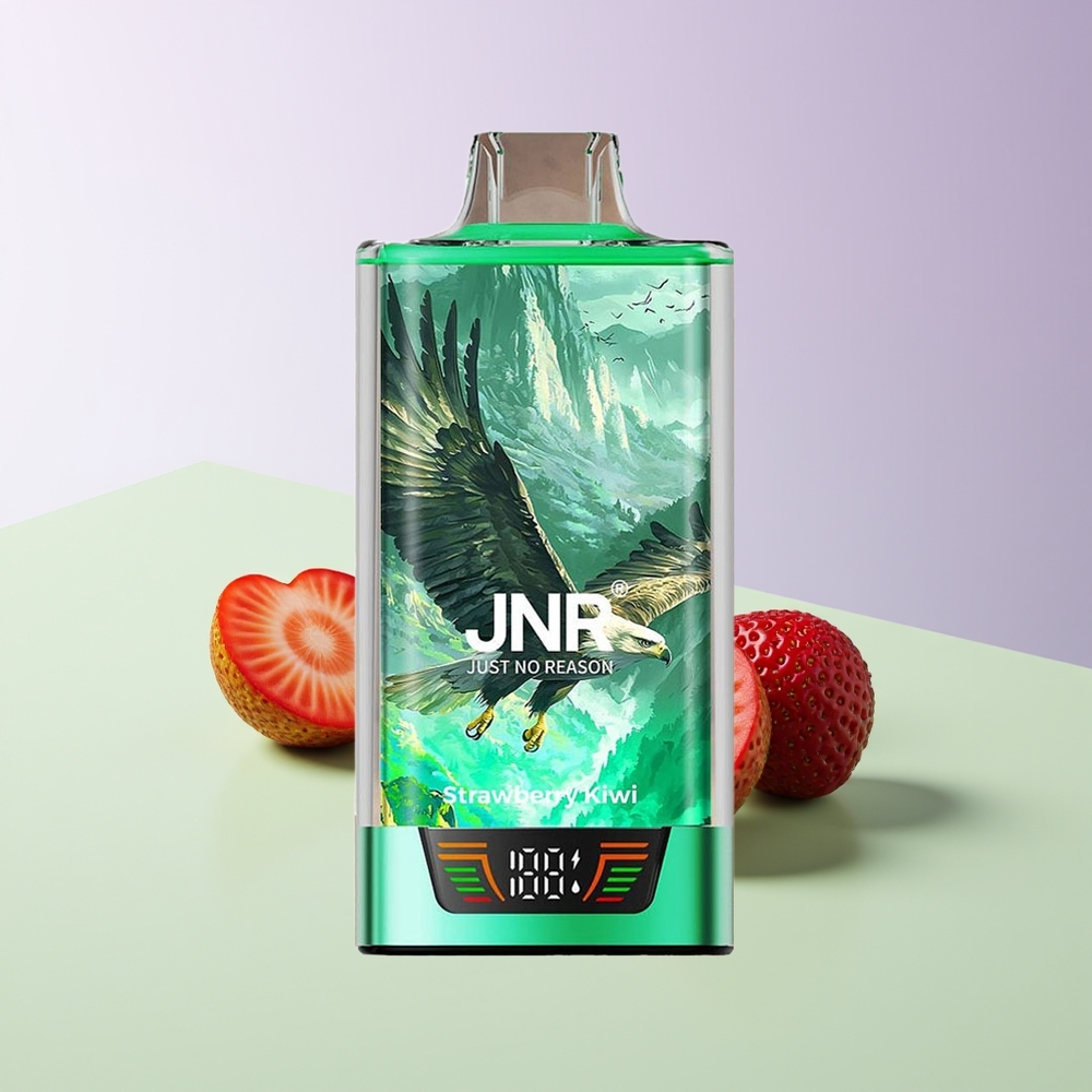 JNR Falcon Pro 28000 Vienkartinis Garinis Skanusis Braškės-Kivis su 30ml Talpos