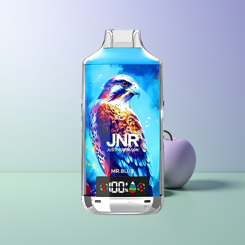 JNR Falcon X 18000 Pruškai Vienkartinės Elektroninės Cigaretės P Mėlyna