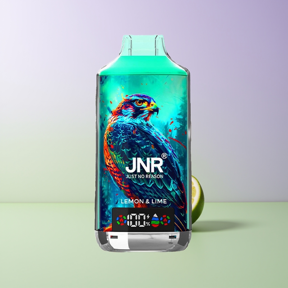 JNR Falcon X 18000 Pūkų Vienkartinis Vapas Citrina-Laimas