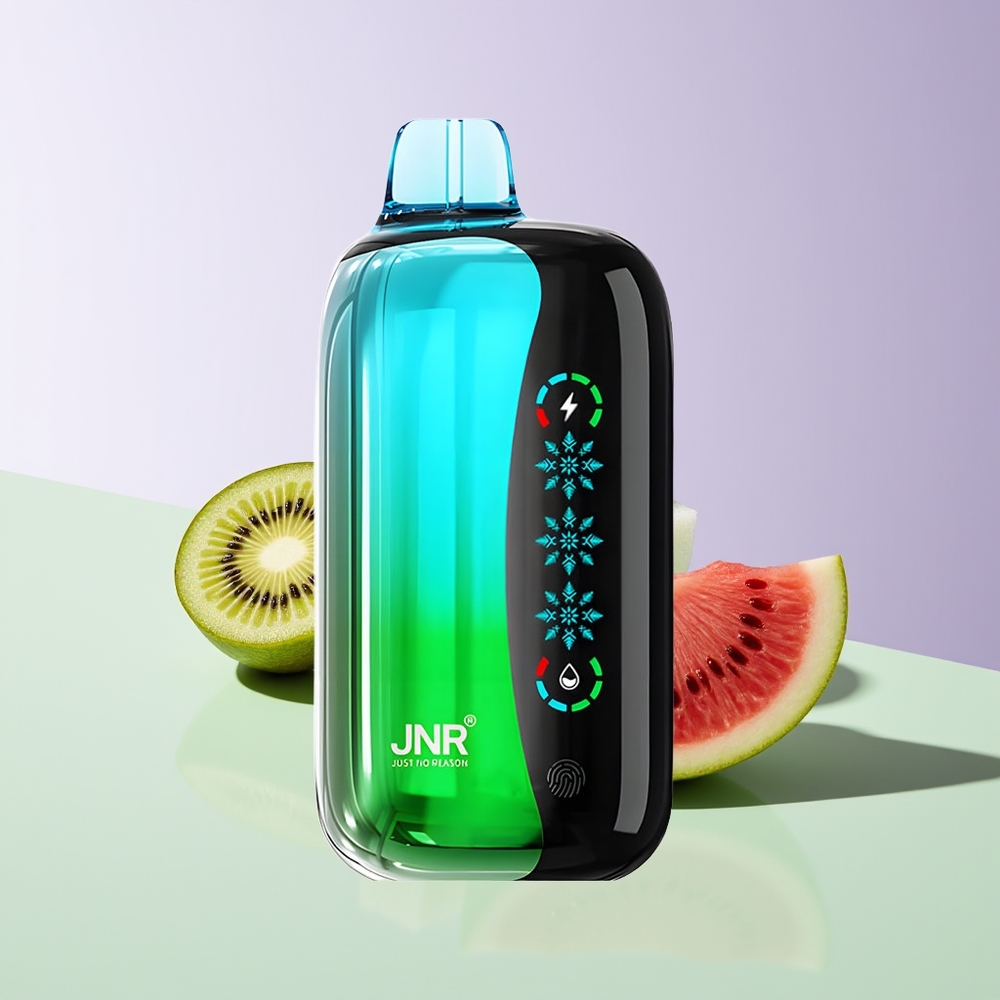 JNR Flex Ice 21000 Pufų Vienkartinis Vapas Kiwi Arbūzas Ledas 26ml