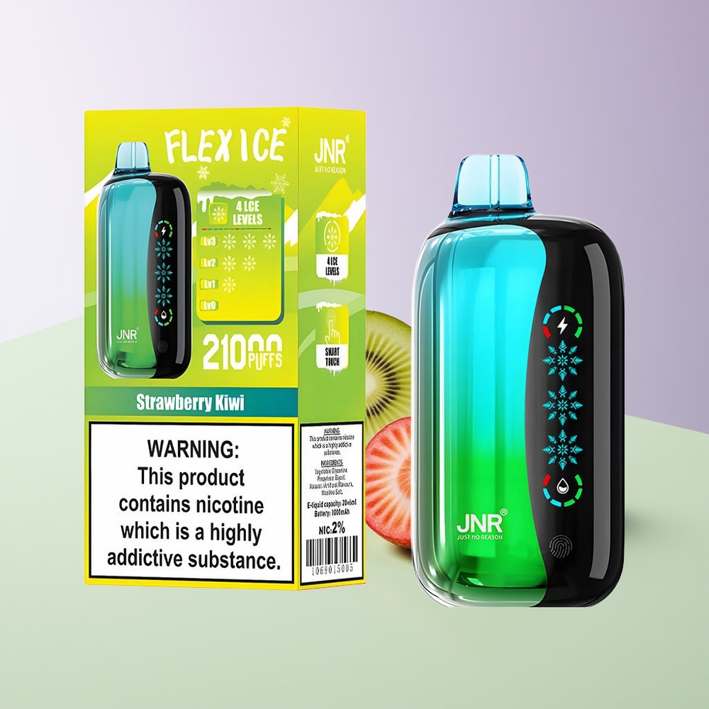 JNR Flex Ice 21000 Pūsų Braškės Kiwi Užšąlantis