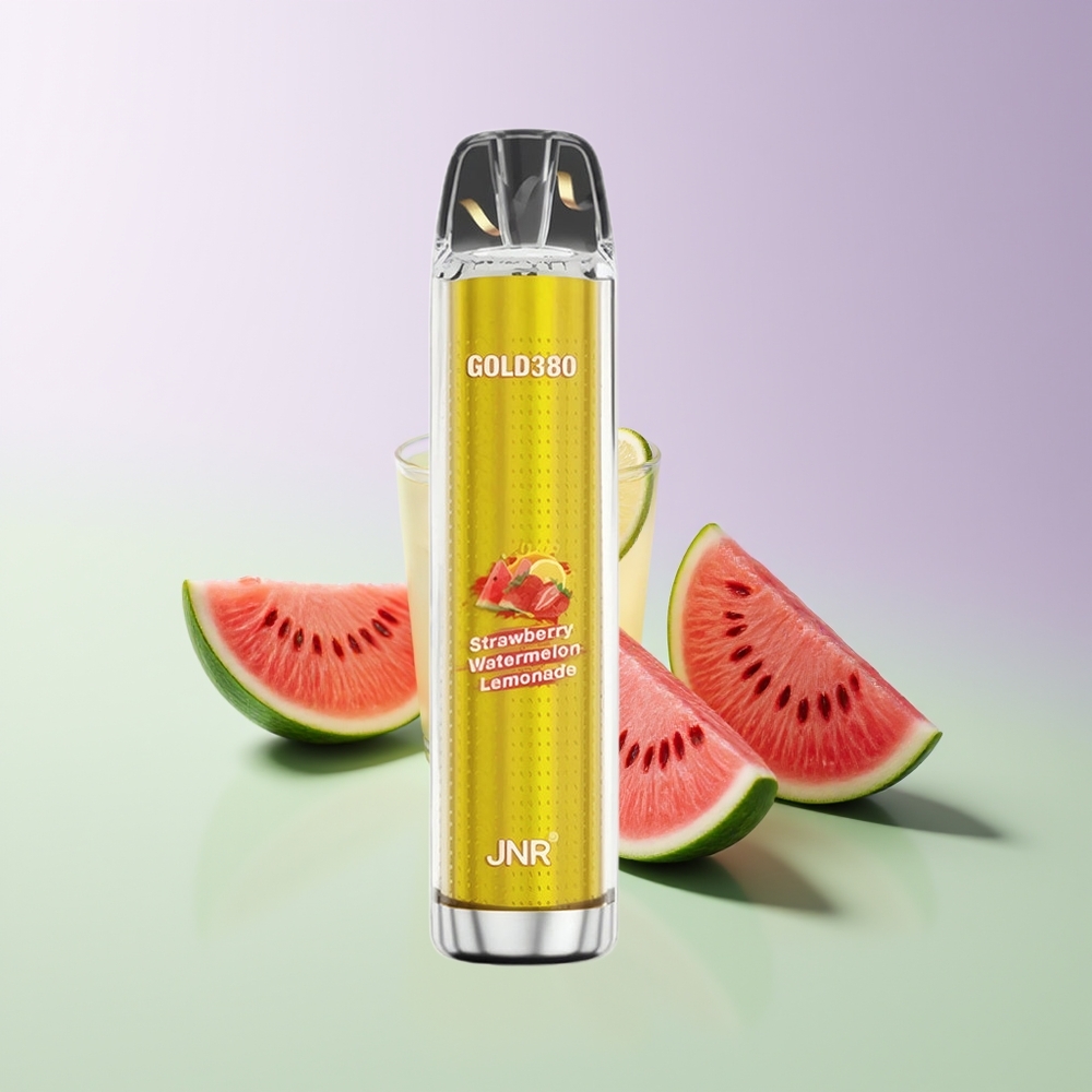 JNR Glod380 6000 Pūkų Vienkartinis Garintuvas Braškės Arbūzas Limonadas