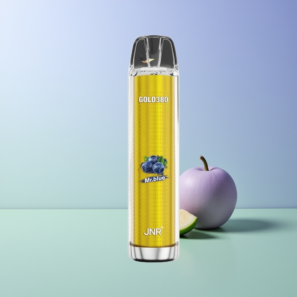 JNR Glod380 6000 Pūkų Vienkartinės Elektroninės Cigaretės Mėlynasis