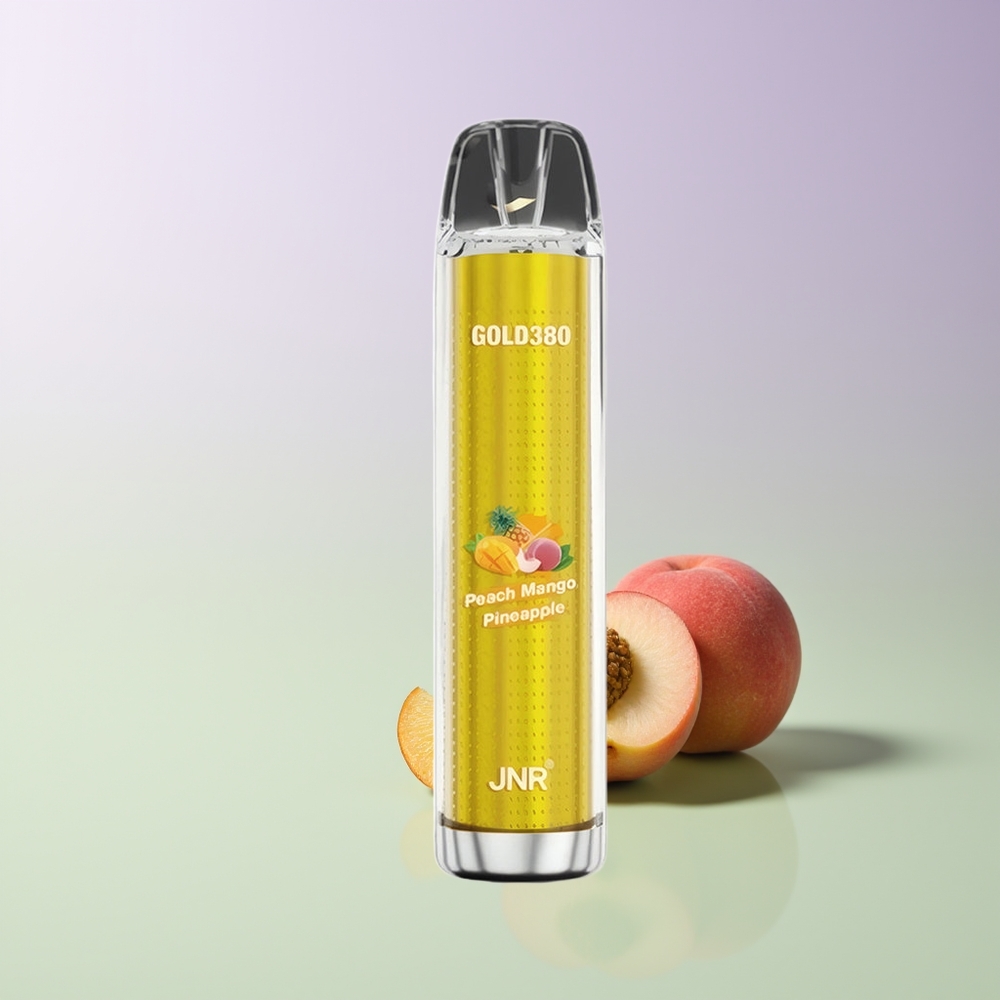 JNR Glod380 6000 Pūkų Vienkartinės Elektroninės Cigaretės Persikas Mango Ananasas