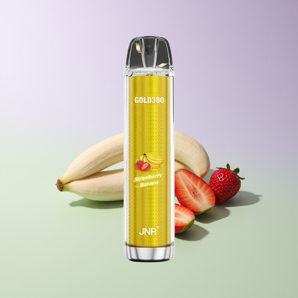 JNR Glod380 6000 Pūsų Vienkartinės Elektroninės Cigaretės Braškių Bananų