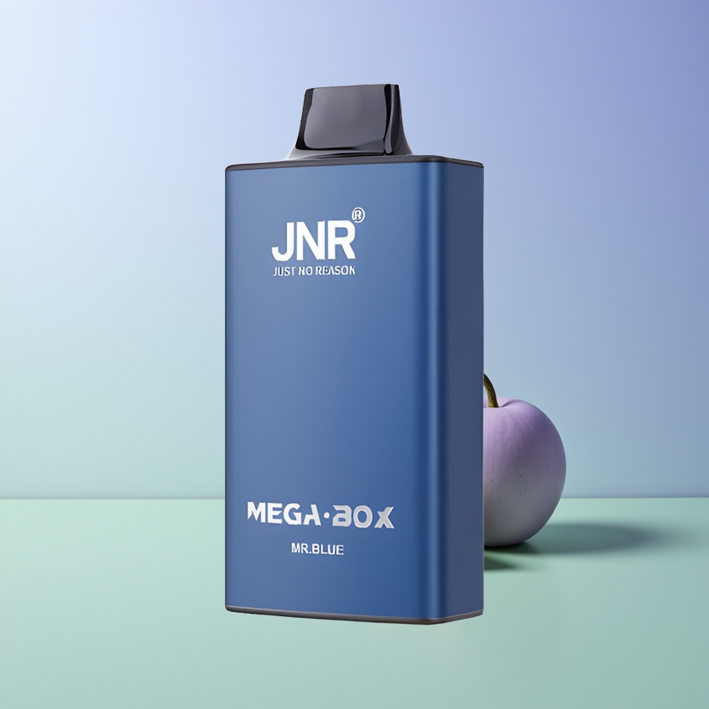 JNR Mega Box 25000 Puffų Vienkartinės Elektroninės Cigaretės Mėlynasis