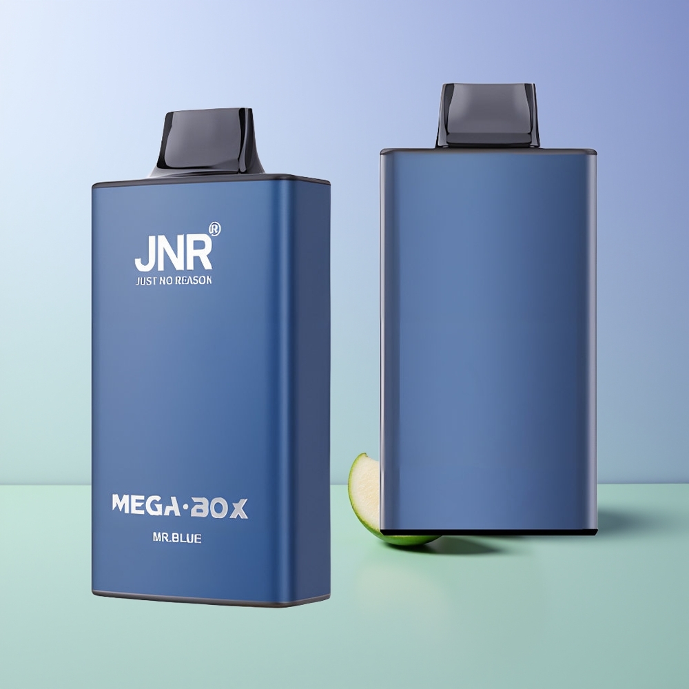 JNR Mega Box 25000 Puffų Vienkartinės Elektroninės Cigaretės Mėlynasis