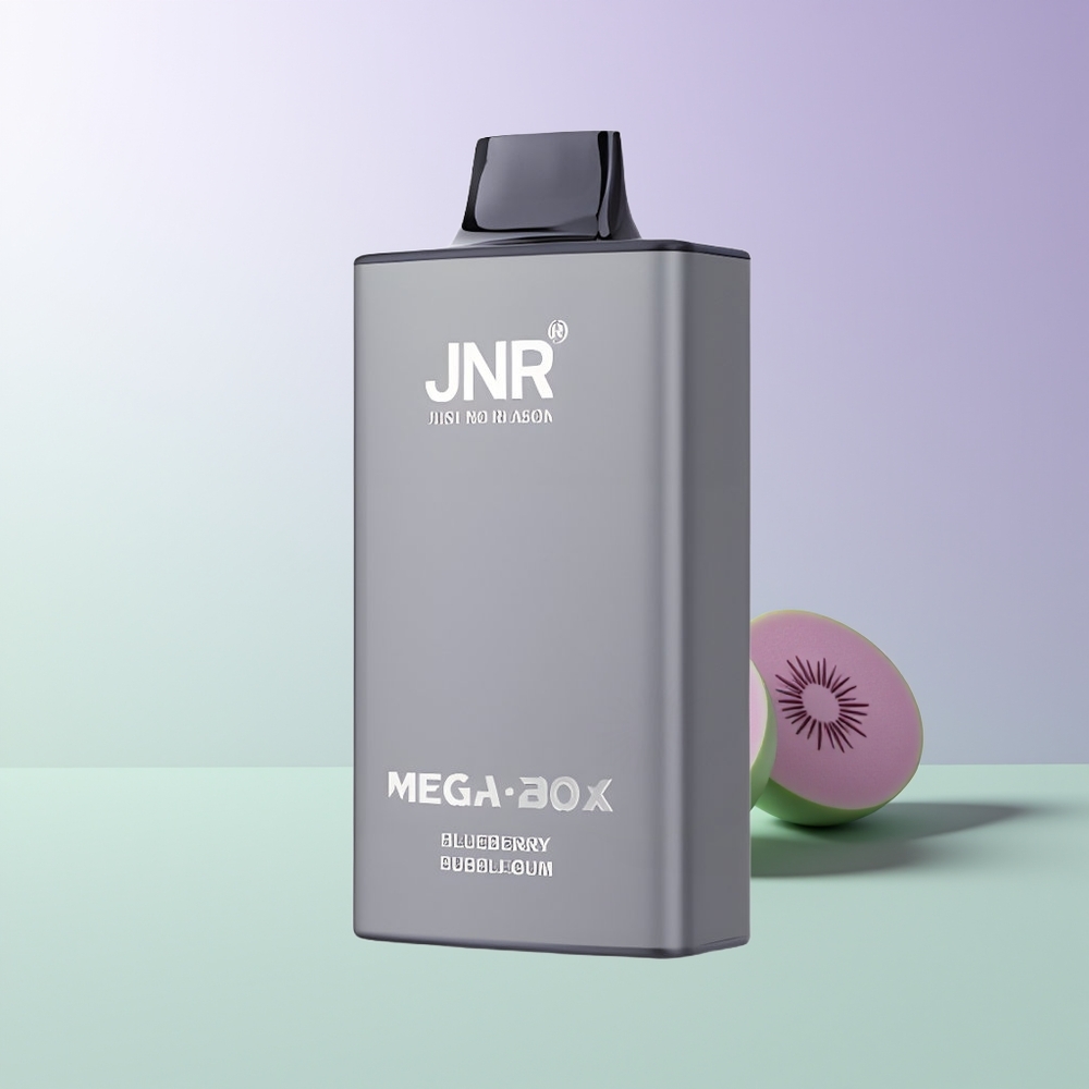 JNR Mega Box 25000 Pūfų Vienkartinis Garintuvas Mėlynių Gumų