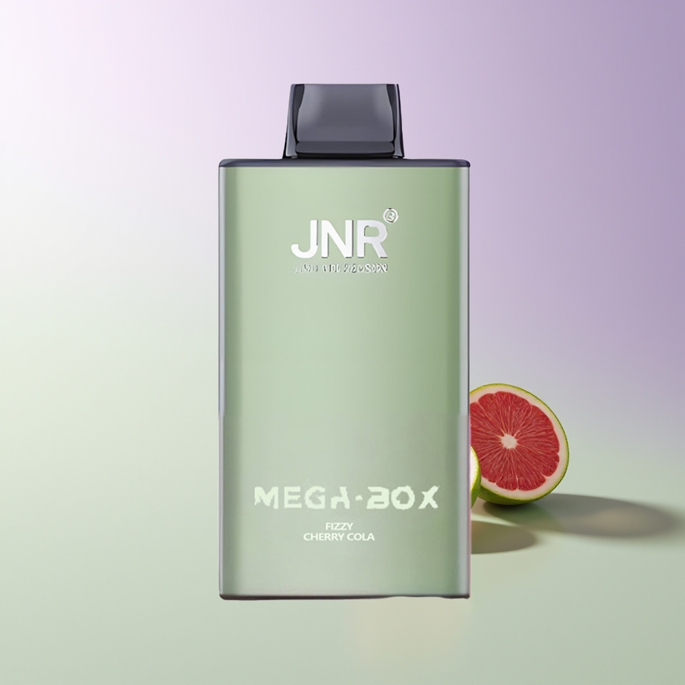 JNR Mega Box 25000 Pūkų Vienkartinė Vaporizatorius Fizinis Vyšnių Kolos