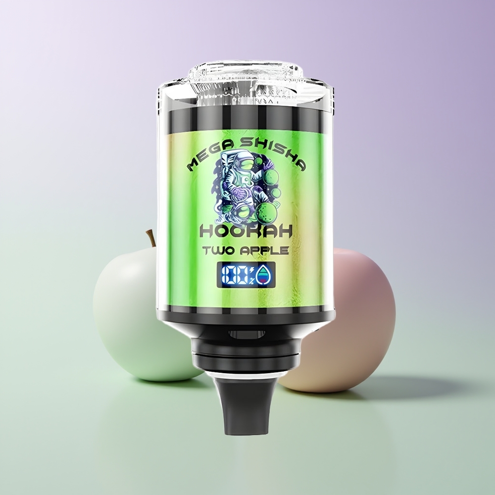 JNR Mega Shisha Hookah 100K Dvi Obuoliai 2200mAh