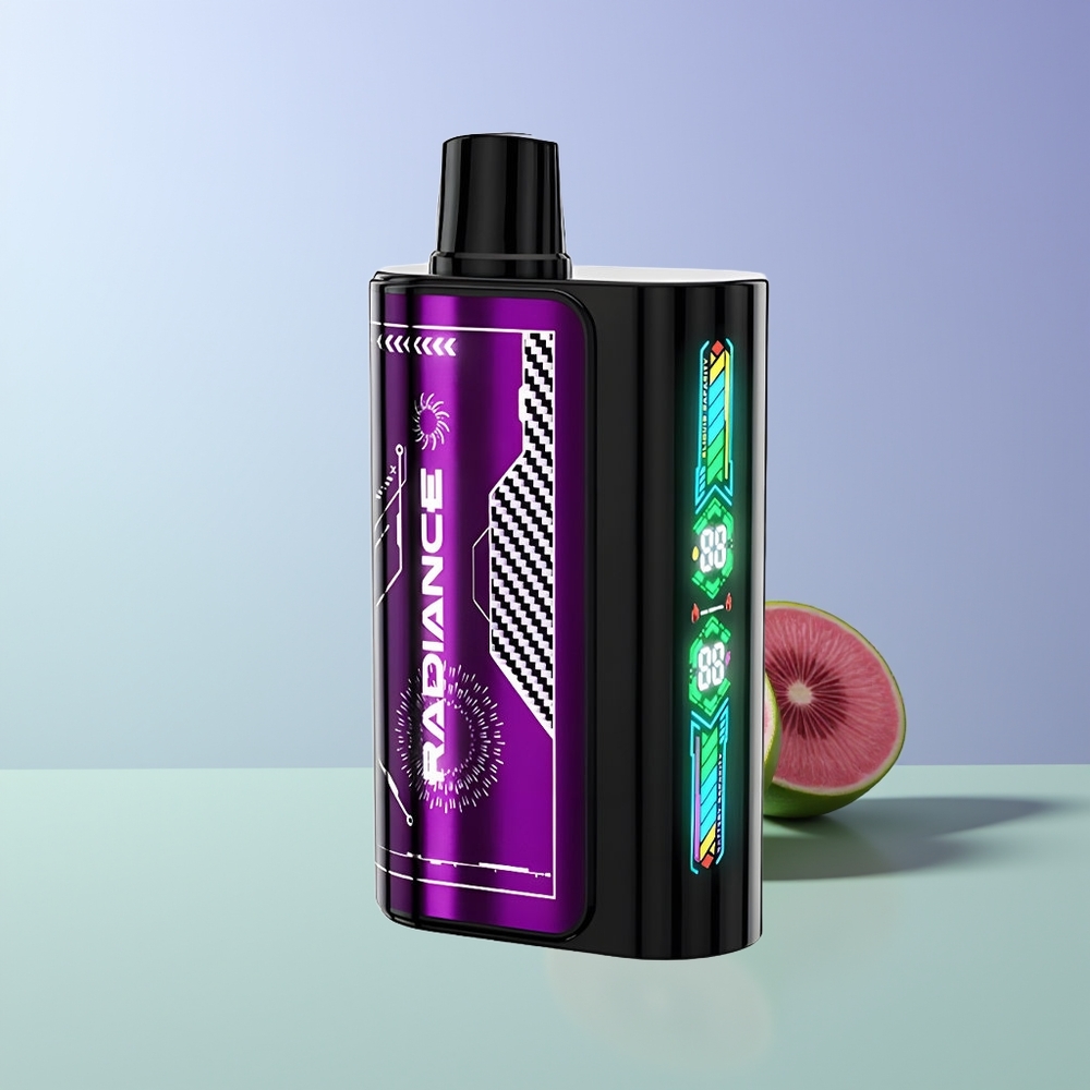 JNR Radiance 31000 Pūkų Vienkartinės Elektroninės Cigaretės Mėlyna Avietė Vyšnia