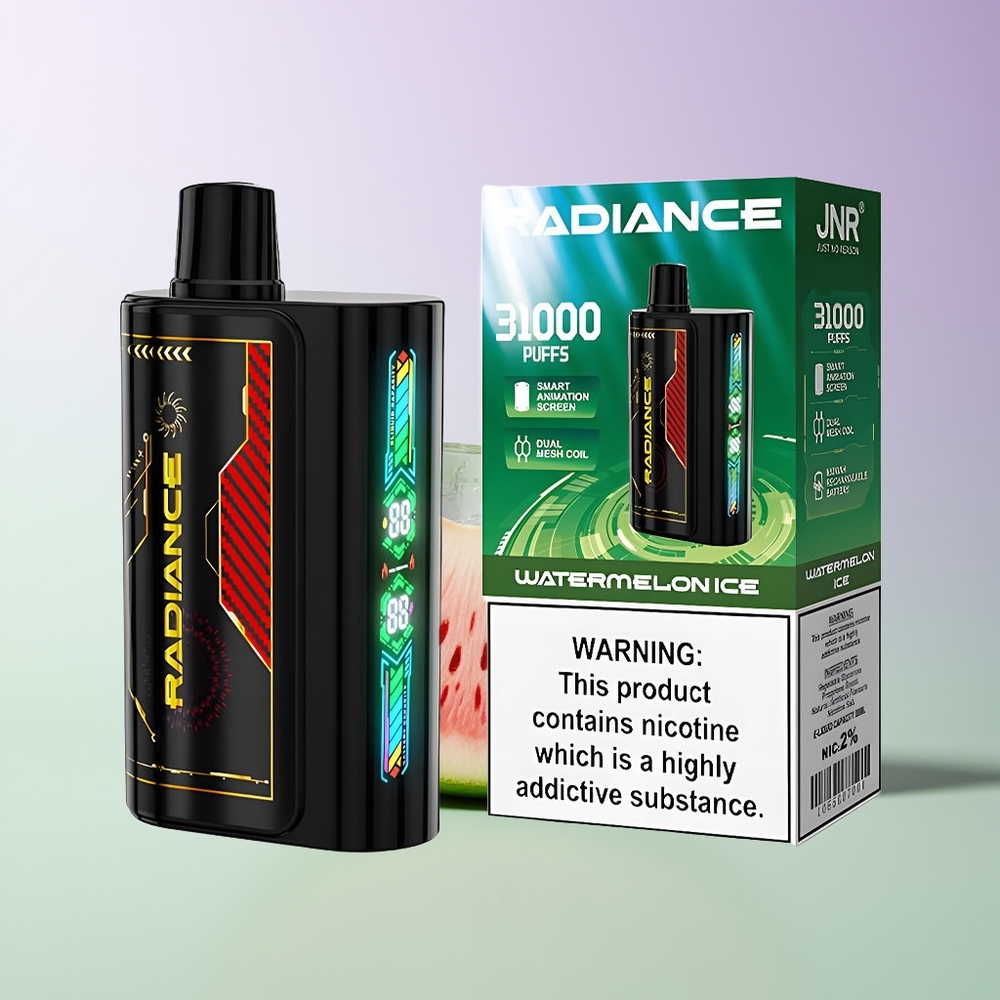 JNR Radiance 31000 Pūsų Vandenmeliono Ledas Vienkartinės Elektroninės Cigaretės