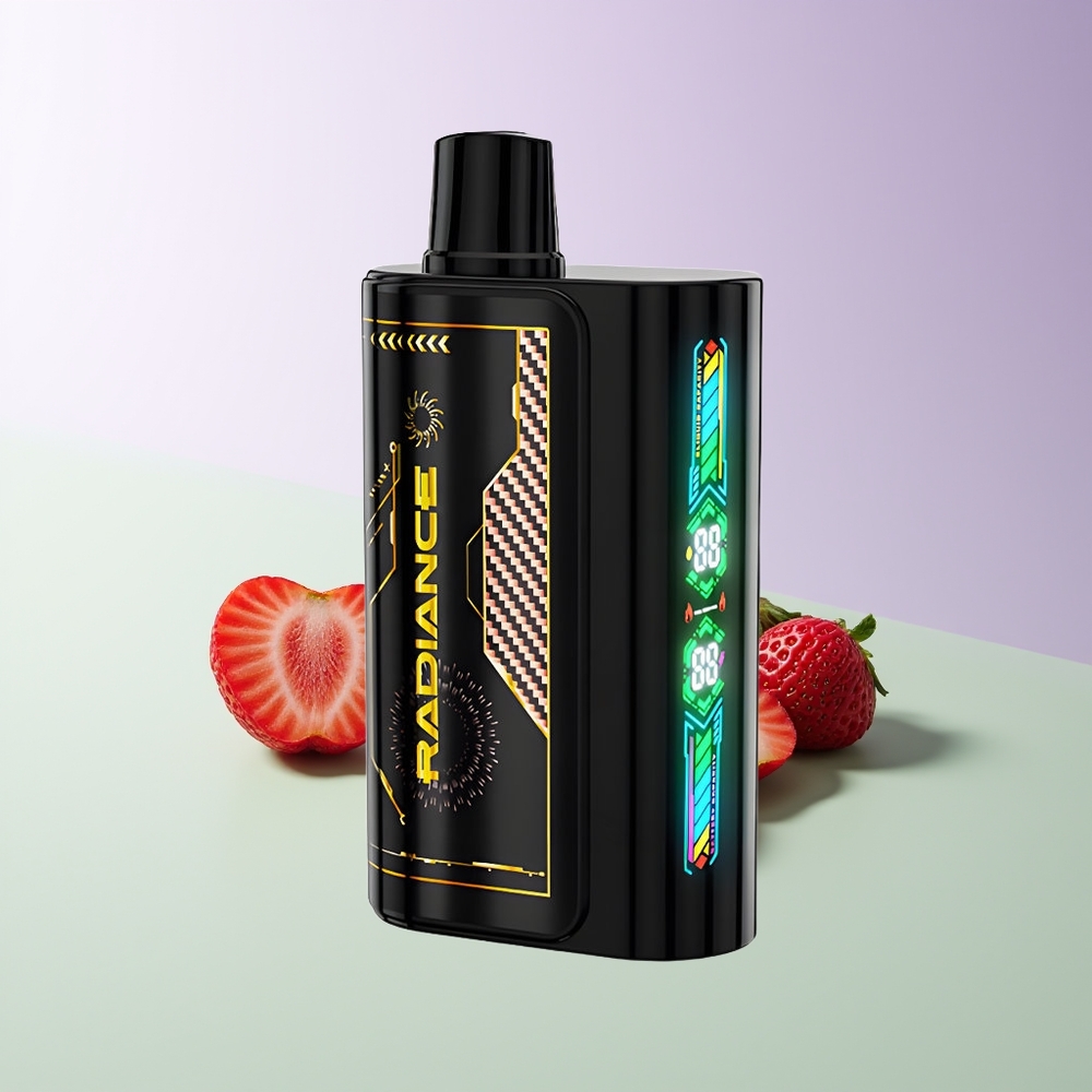 JNR Radiance 31000 Pūsų Vienkartinė Vapė Braškė Avietė Vyšnia Ledas