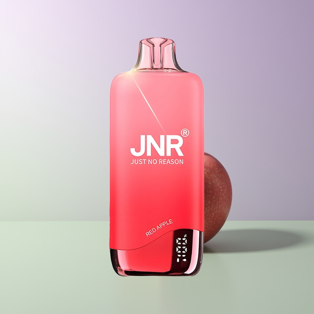 JNR Rainbow 10500 Puffs 18ml Vienkartinės Elektroninės Cigaretės Raudonasis Obuolys