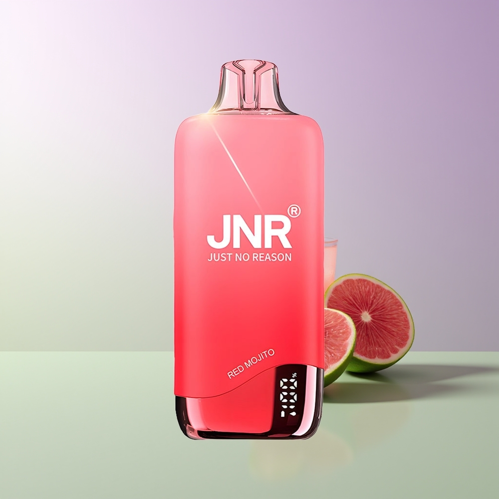 JNR Rainbow 10500 Pūsų Vienkartinė Vape Raudonasis Mojito