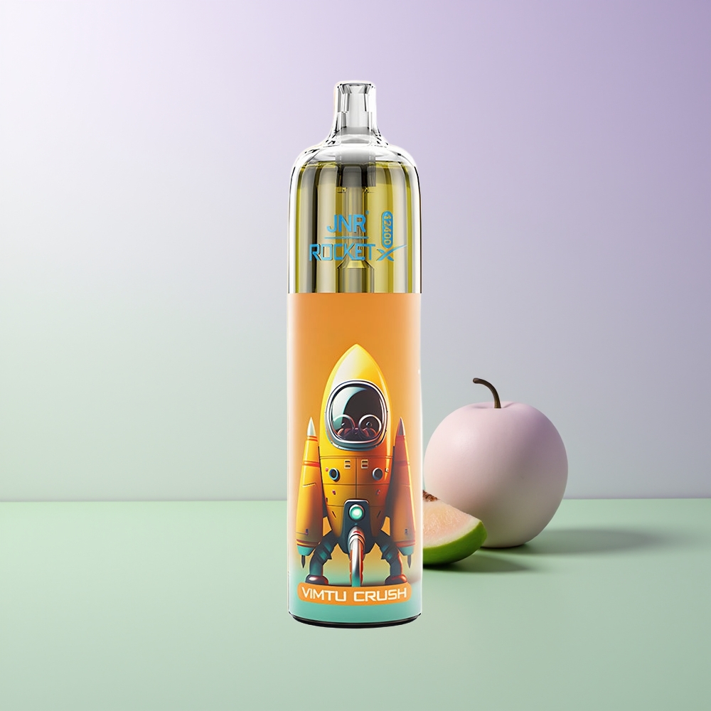 JNR Rocket-X 12400 Pūkų Vienkartinės Elektroninės Cigaretės Vimtu Crush 25ml
