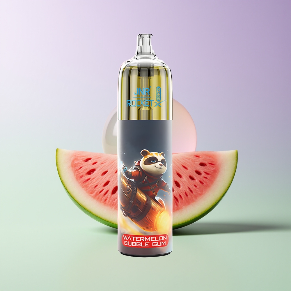 JNR Rocket-X 12400 Pūsų Vandenmeliono Burbulų Guma 25ml