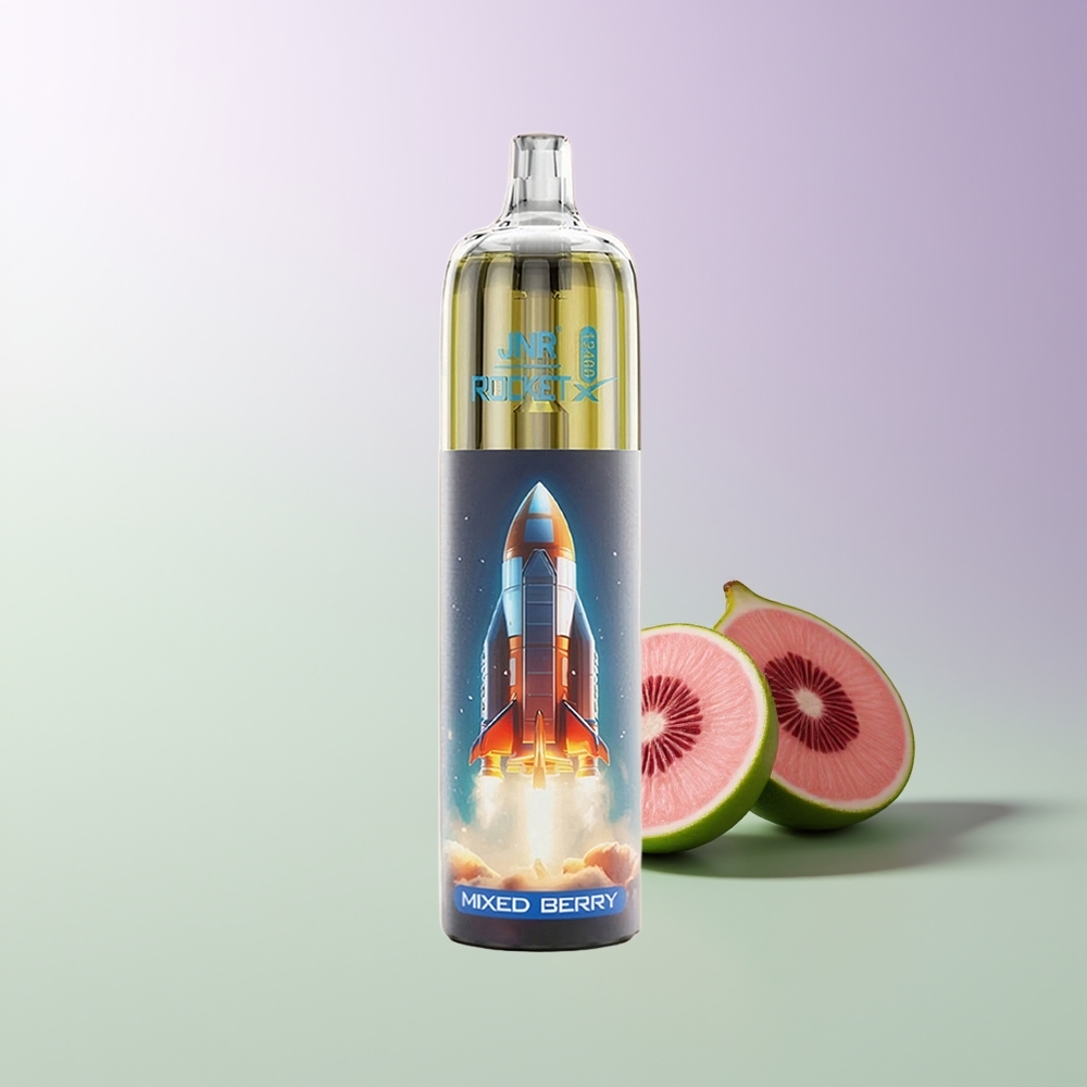 JNR Rocket-X 12400 Pūsų Vienkartinės Elektroninės Cigaretės Mišrios Uogos 850mAh