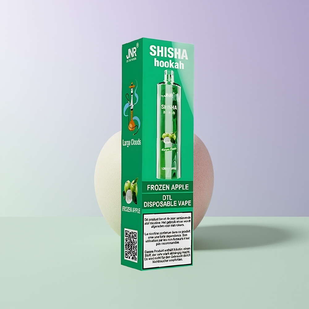 JNR Shisha Hookah 12000 Puffs Užšalęs Obuolys