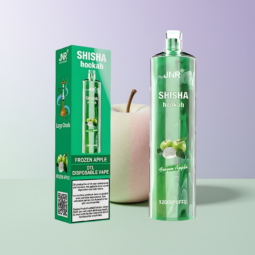 JNR Shisha Hookah 12000 Puffs Užšalęs Obuolys