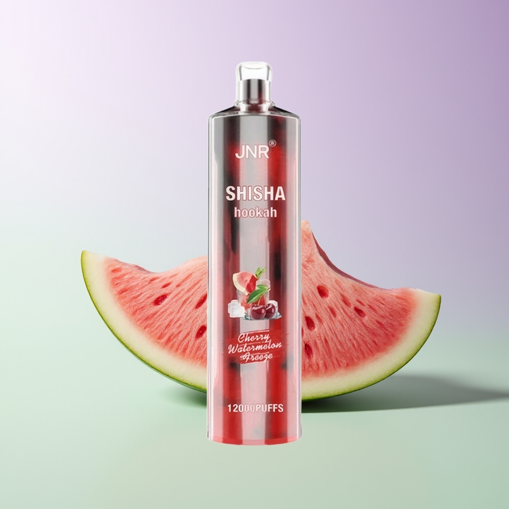JNR Shisha Hookah 12000 Puffs Vyšnių Arbūzo Šaltis