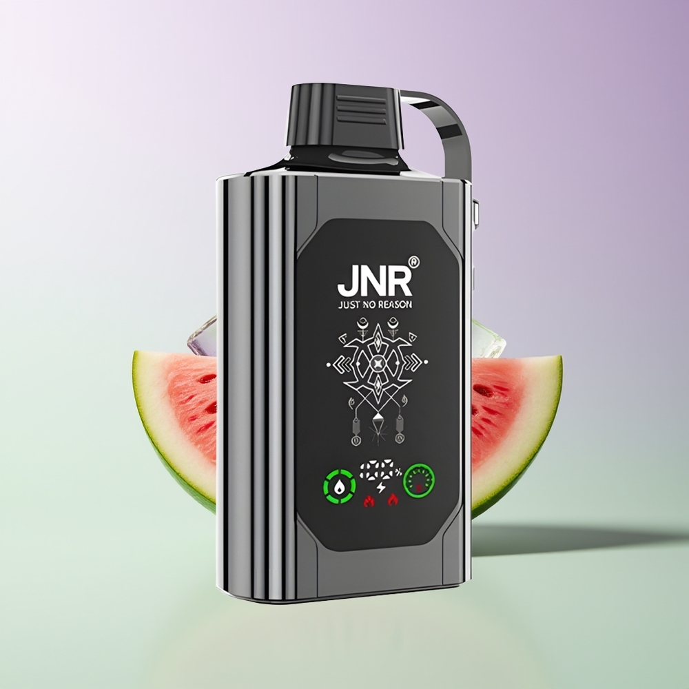 JNR Shisha Hookah Box 20500 Puffs Vandensmelionio Ledas Vienkartinės Elektroninės Cigaretės