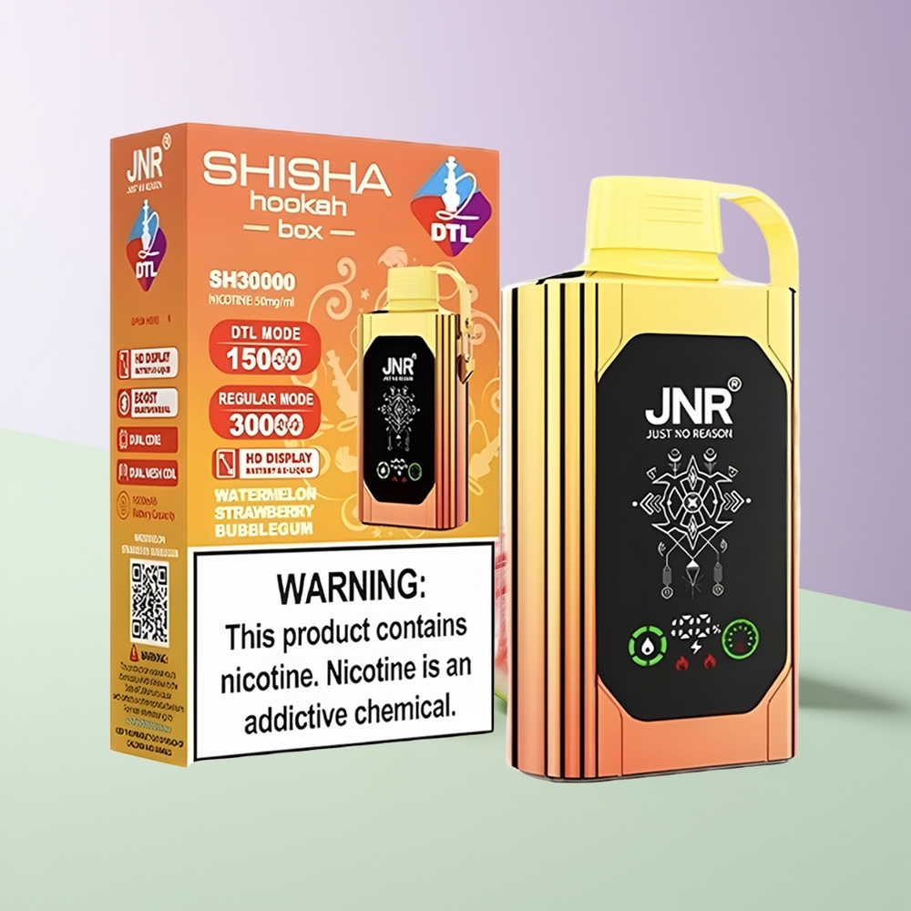 JNR Shisha Hookah Box 20500 Pūsų Arbūzas Braškė Malonėlė