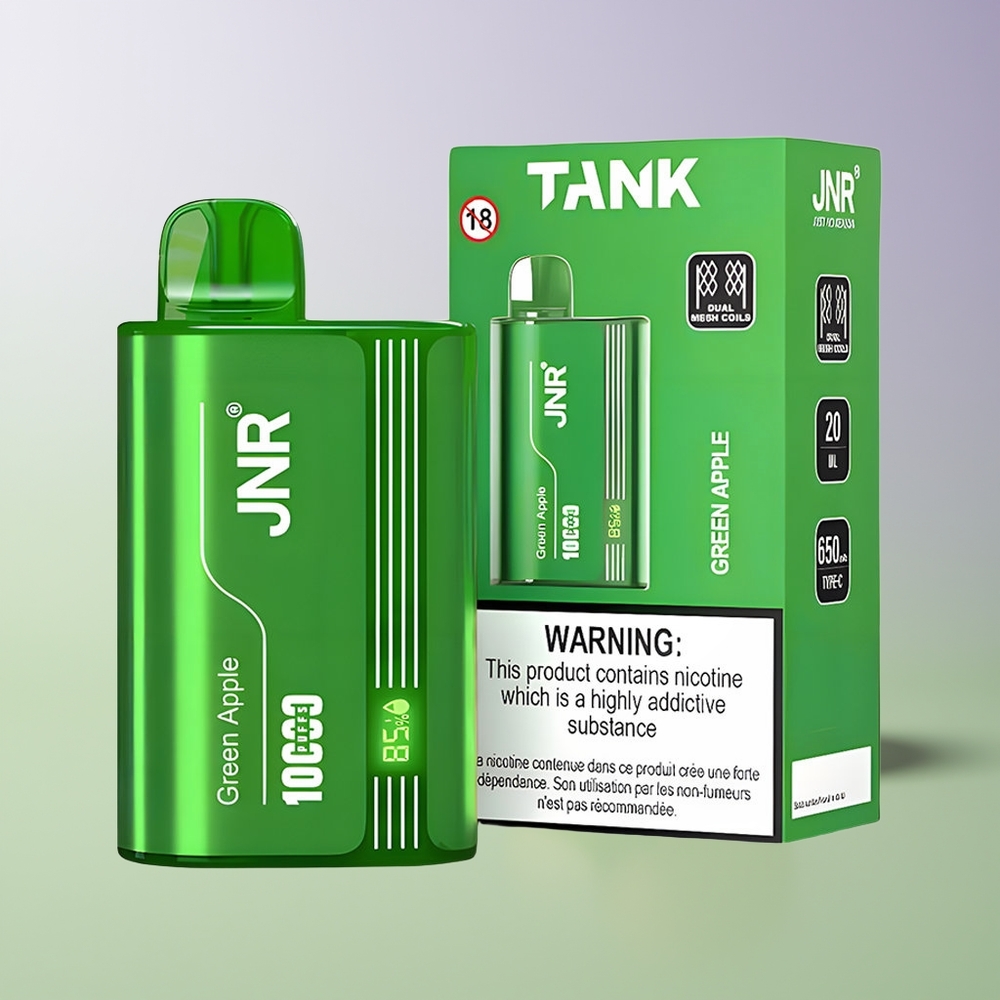 JNR Tank 10000 Pūkštelių Tipo-C Greitas Įkrovimas Žaliasis Obuolys Persikas Kriaušė