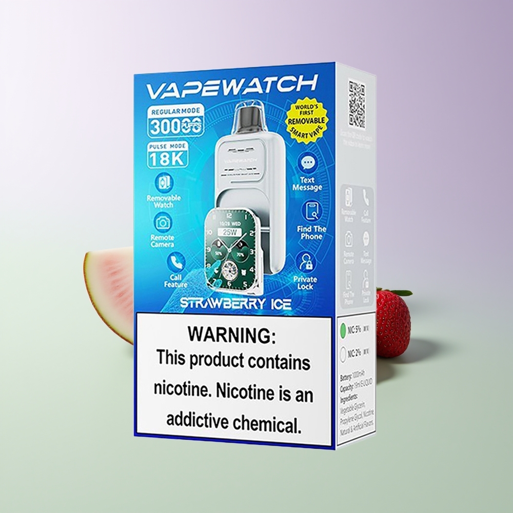 JNR VapeWatch 30000 Pūsų Dvynių Tinklelio Žemešučių Ledas