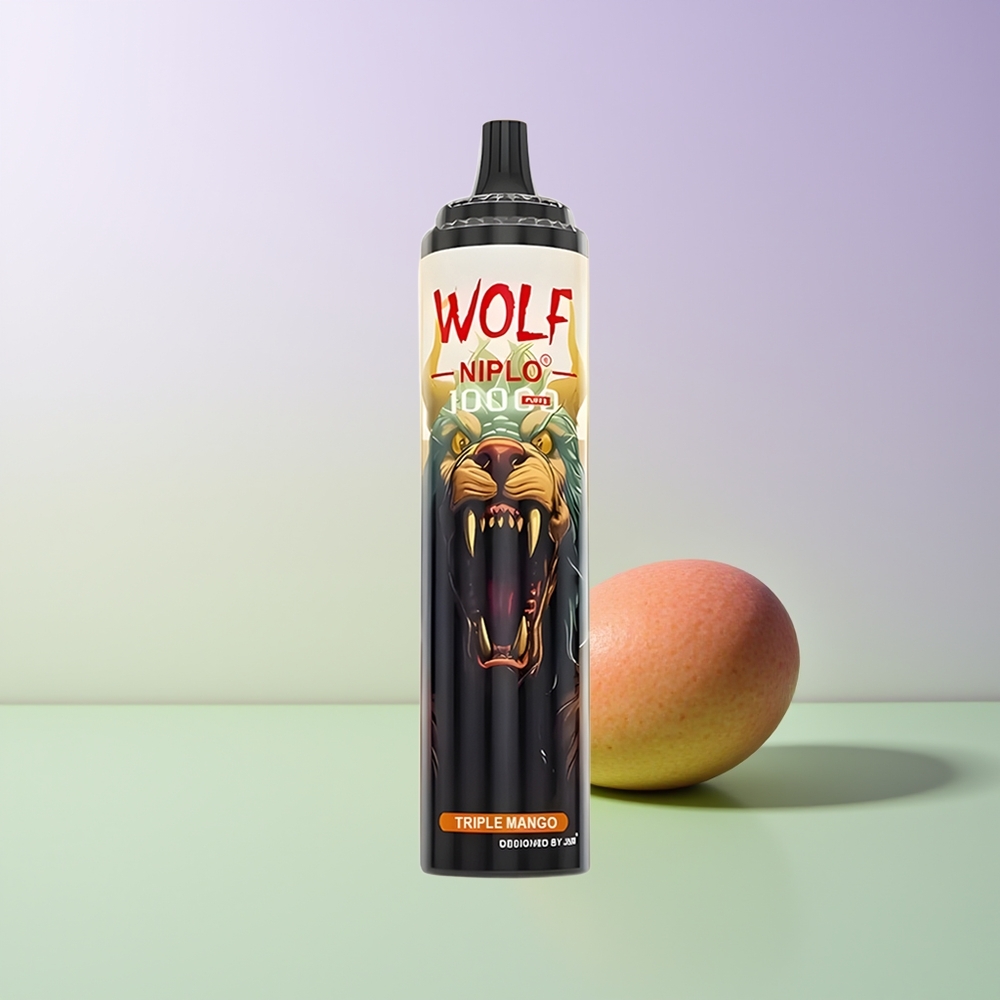 JNR Wolf Niplo 10000 Pūkų Trikampis Mango