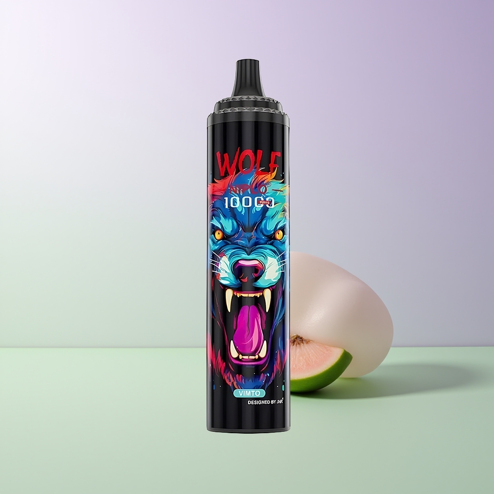 JNR Wolf Niplo 10000 Pūkų Vienkartinės Elektroninės Cigaretės Vimto 20ml