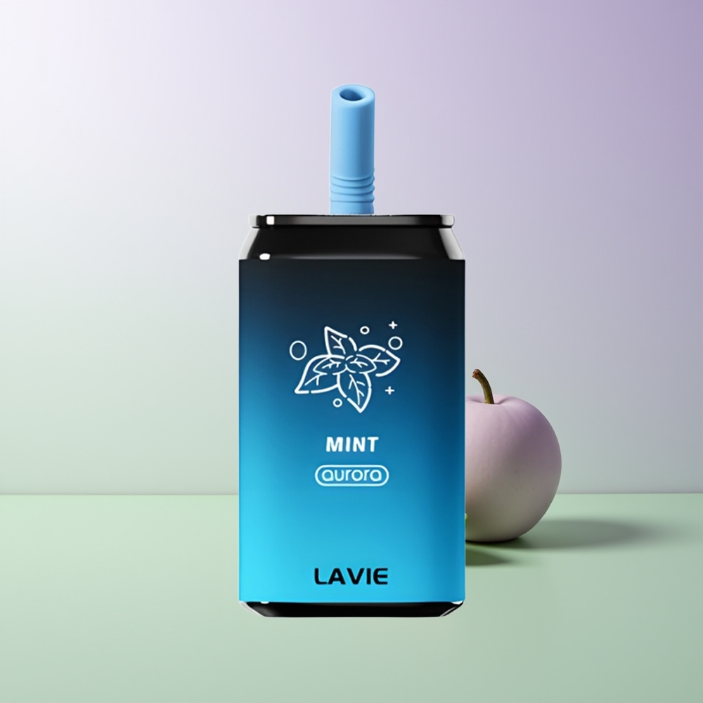LAVIE Aurora 11000 Pūkų Vienkartinė Vapė Mėta