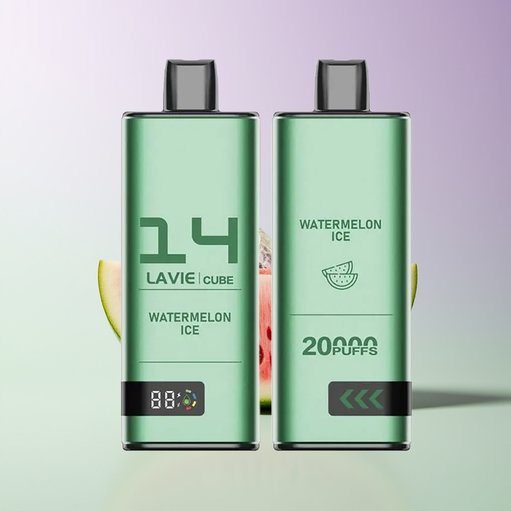 LAVIE Cube 20000 Pūkų Vienkartinis Vaporizatorius Arbūzas Ledo