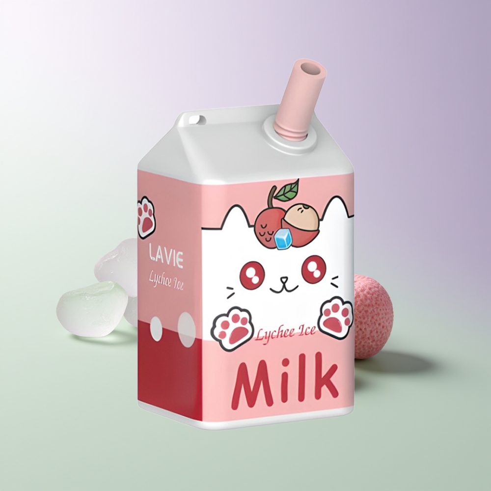 LAVIE Milk 7000 Pūkų Vienkartinės Elektroninės Cigaretės Lyčių Ledas