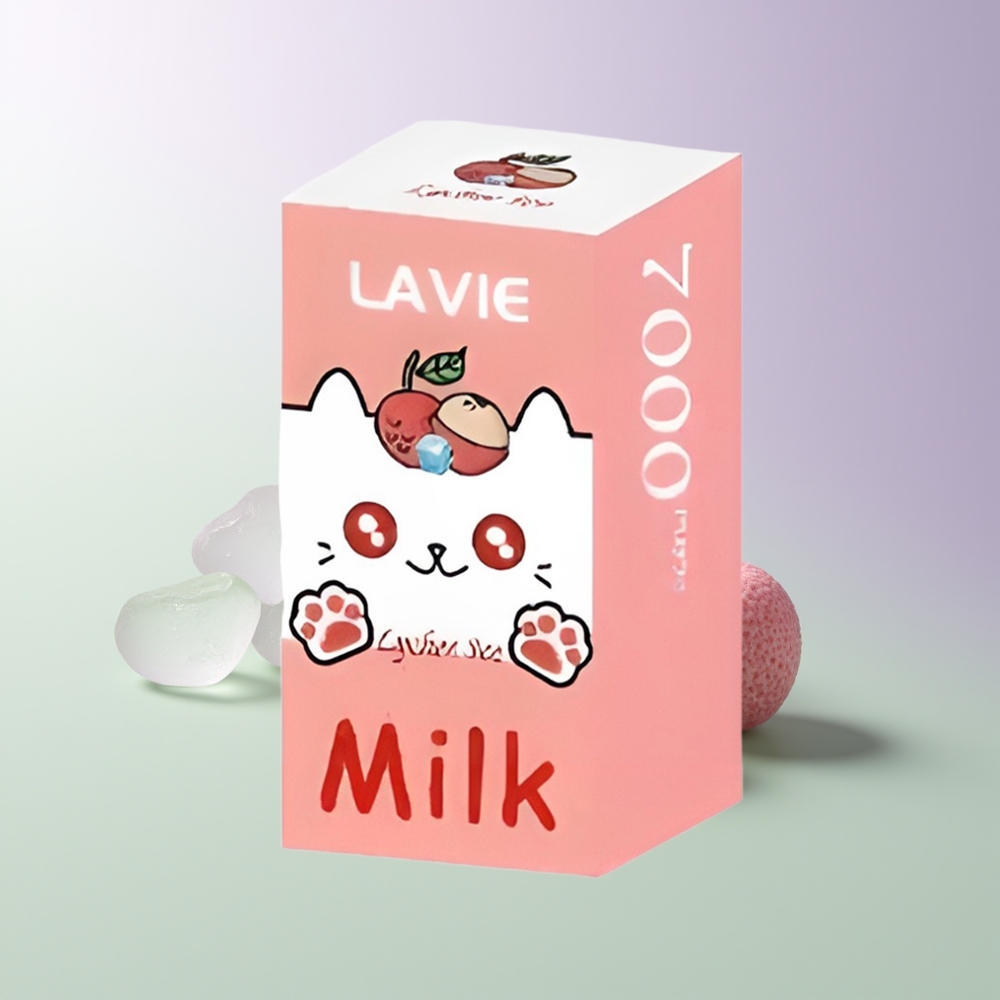LAVIE Milk 7000 Pūkų Vienkartinės Elektroninės Cigaretės Lyčių Ledas