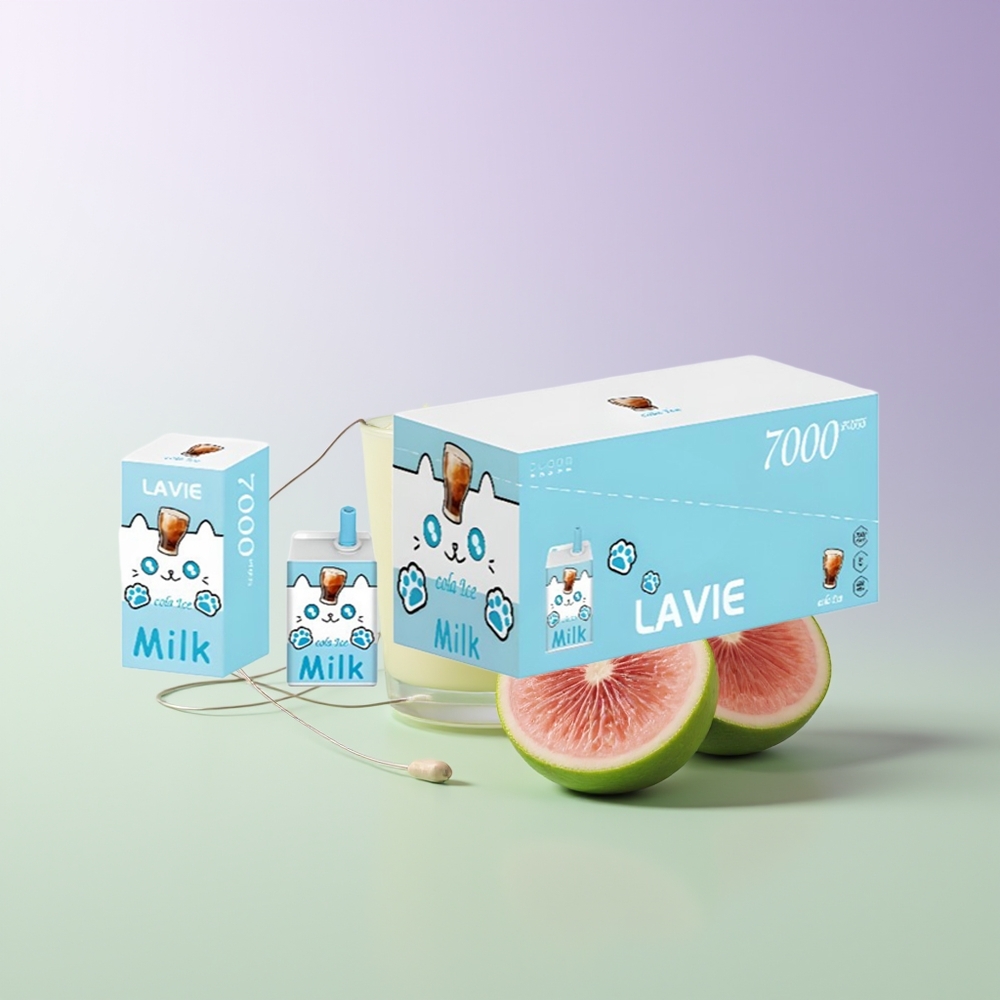 LAVIE Milk 7000 Pūsų Cola Ledas Vienkartinės Elektroninės Cigaretės
