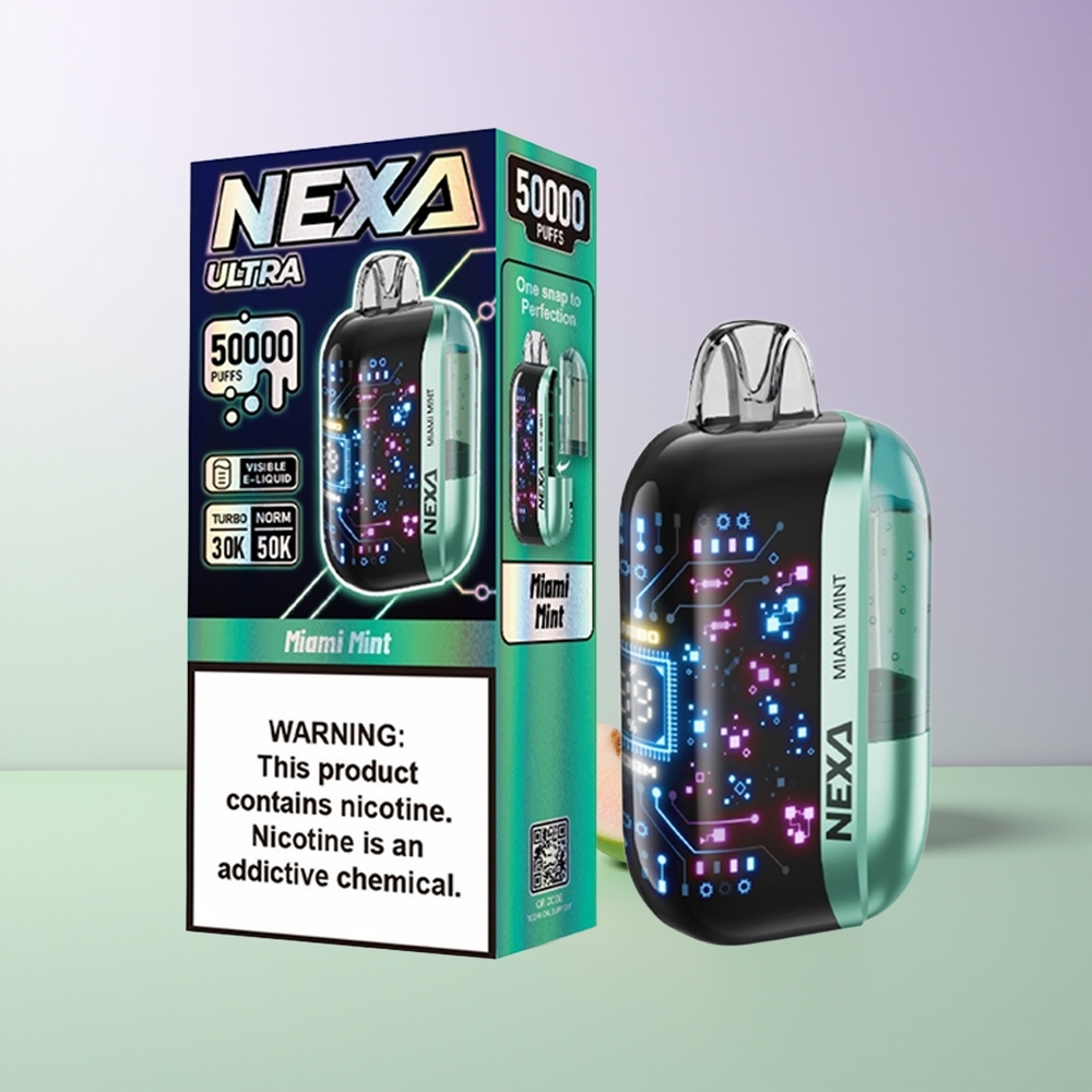 NEXA Ultra 50K Miami Mėta su 800 mAh