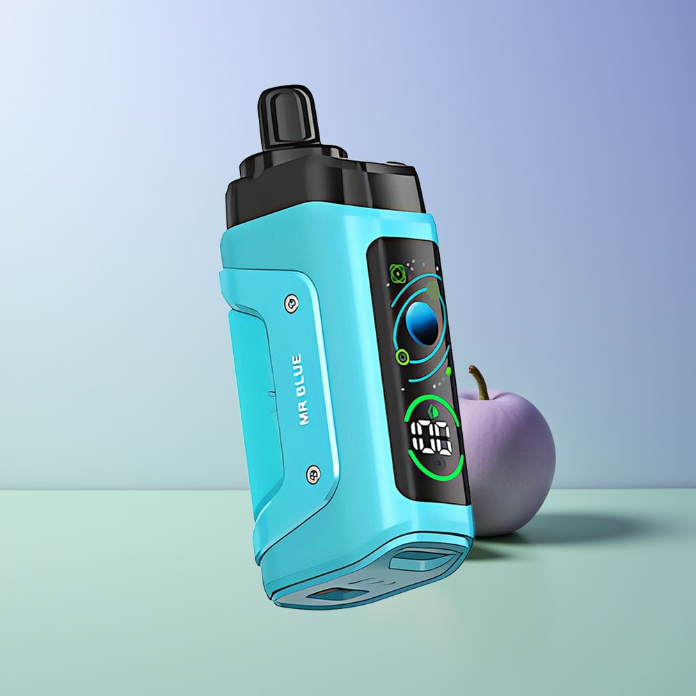 Razz Bar 45000 Pūsų Vienkartinis Vaporizatorius Mėlynasis