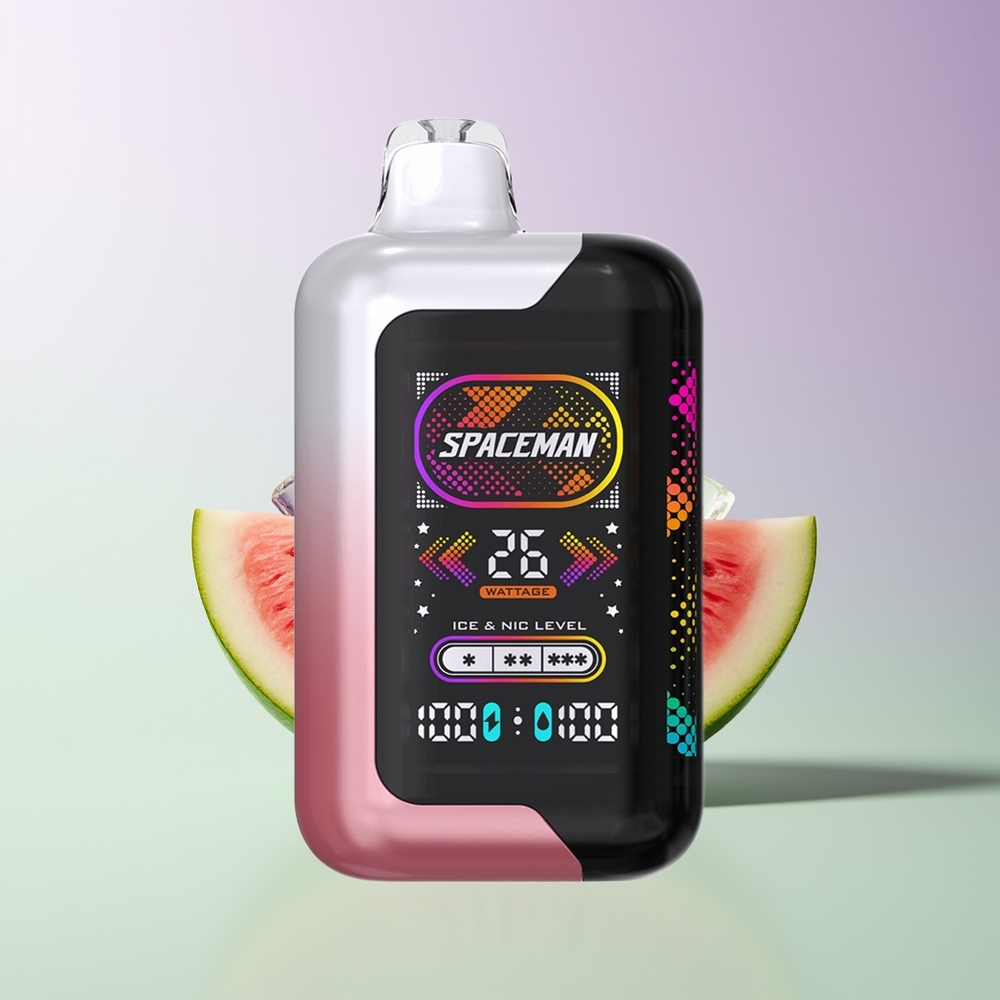 SMOK SPACEMAN 2ūsų 20ml Arbūzas Ledas Vienkartinės Elektroninės Cigaretės