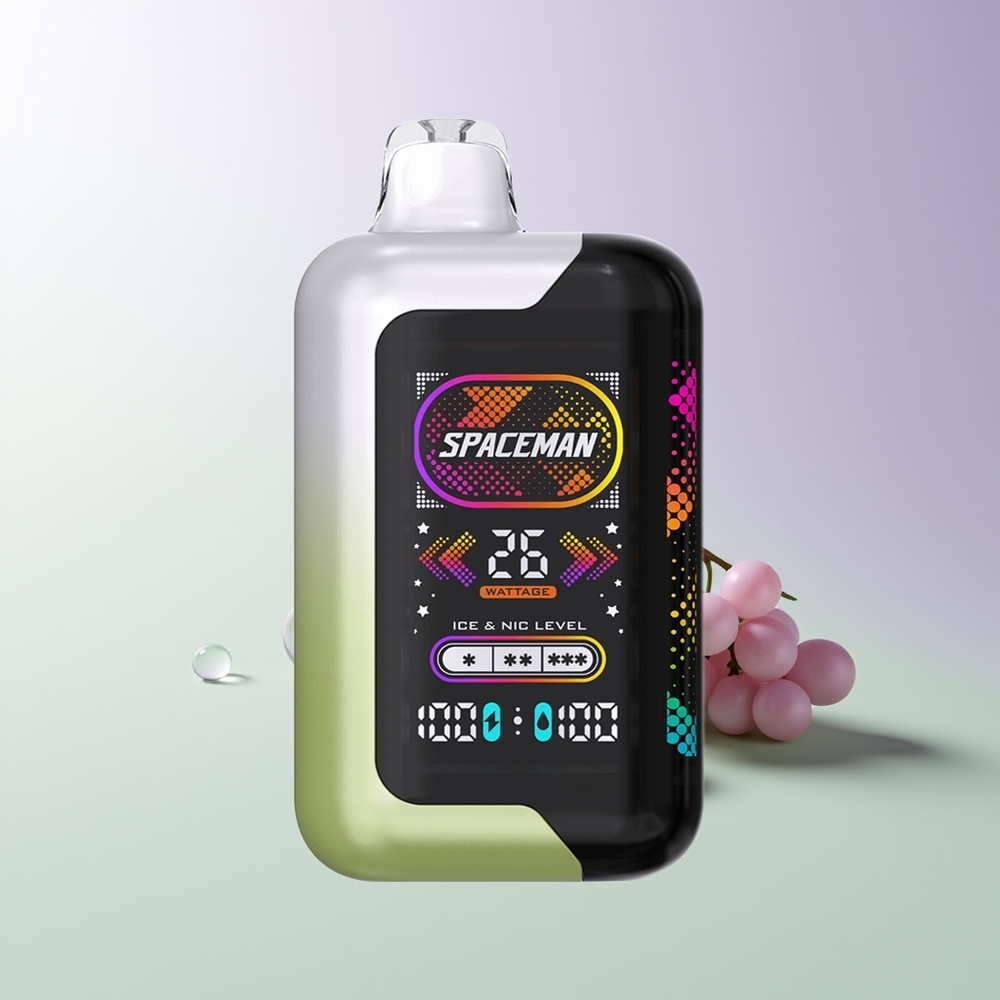 SMOK SPACEMAN SP40000 20ml Baltų vynuogių ledas
