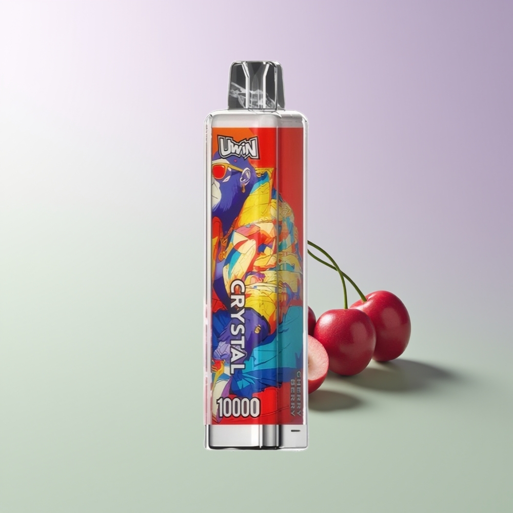 Uwin Crystal 10000 Pūkų RGB Vyšnių Uogų