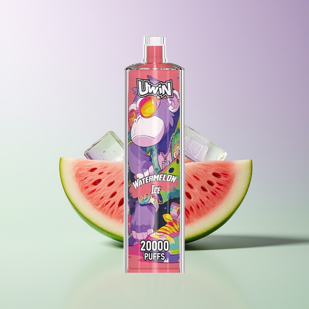 Uwin Shisha Hookah Crystal 20000 Pūsų Arbūzas Ledas