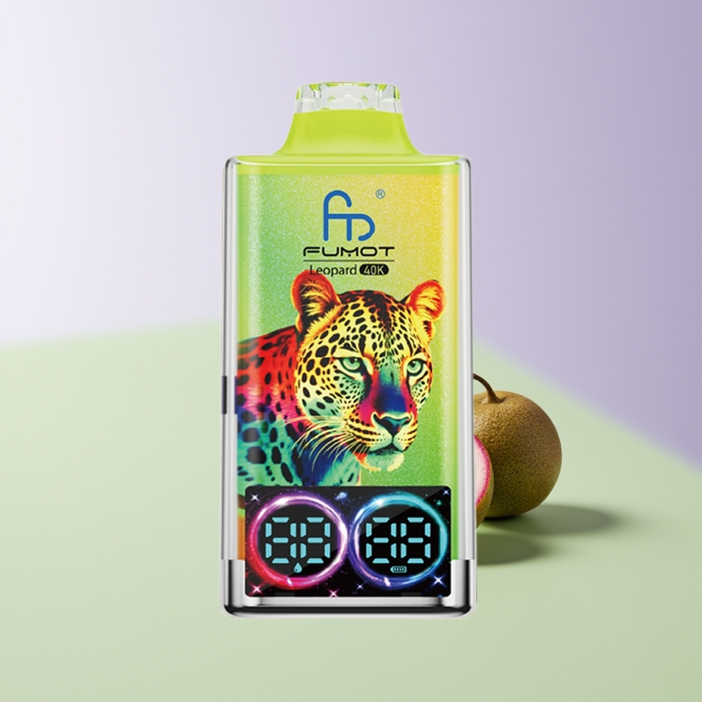 Fumot Leopard 40000 Puffs 5% Nikotino Kiwi Pasiflora Gvajava