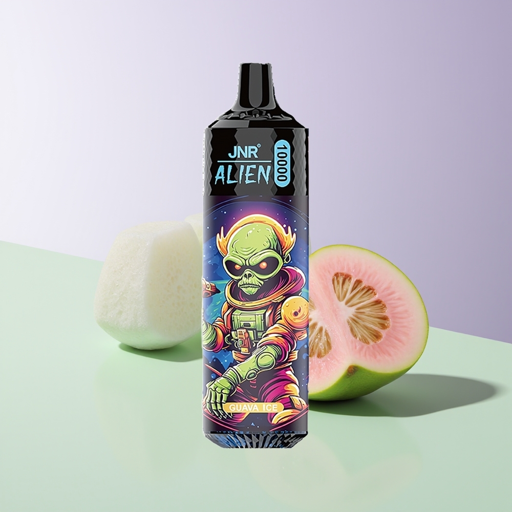 JNR Alien 10000 Pūkų Guava Ledas su RGB