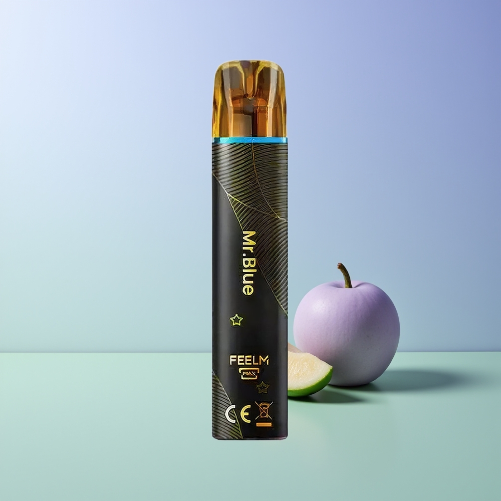 JNR Black&Golden 800 Pūsų Vienkartinės Elektroninės Cigaretės Mėlynasis