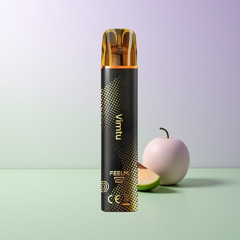 JNR Black&Golden 800 Pūsų Vienkartinės Elektroninės Cigaretės Vimtu