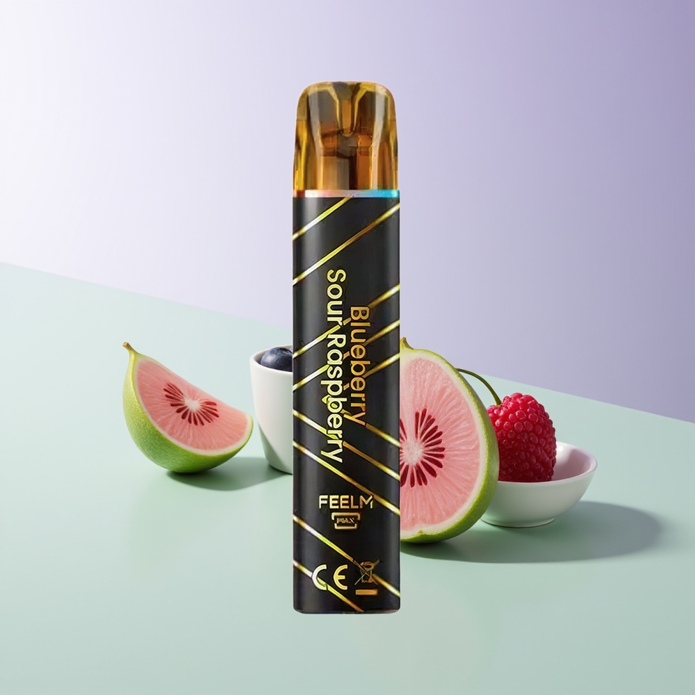 JNR Black&Golden 800 Puffų Vienkartinės Elektroninės Cigaretės Mėlynųjų Uogų Rūgščios Avietės