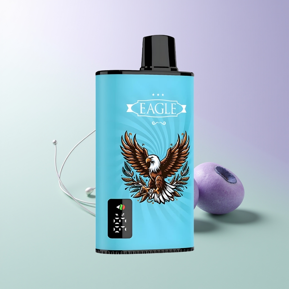 JNR EAGLE Smart 23000 Pūsų Vienkartinės Elektroninės Cigaretės Mėlynų Uogų Ledas su 25ml e-Skysčio