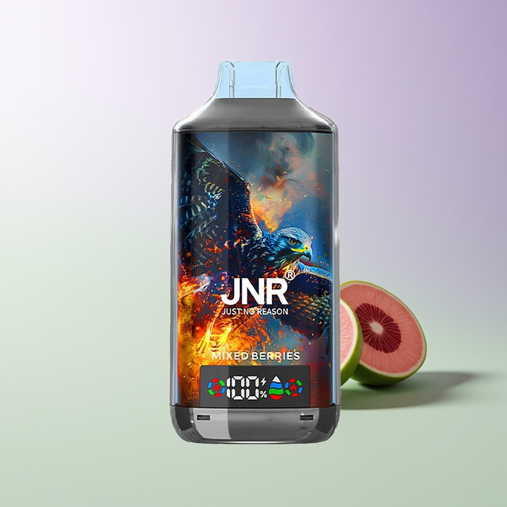 JNR Falcon X 18000 Pūkų Vienkartinės Elektroninės Cigaretės Mišrios Uogos