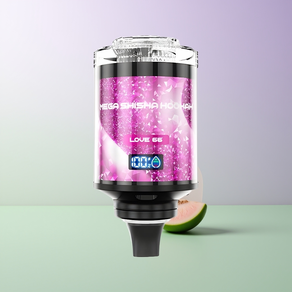 JNR Mega Shisha Hookah 100K Dūmai 66 Tipo-C Greitas Įkrovimas